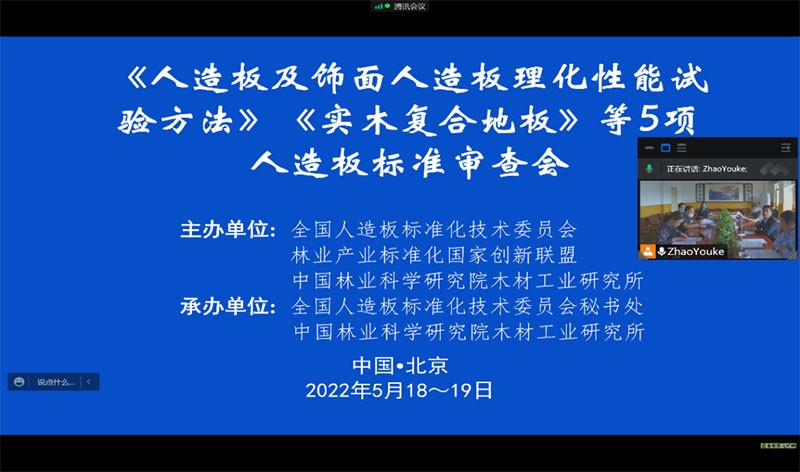 《人造板饰面专用纸（修订）》国家标准审查会在京召开